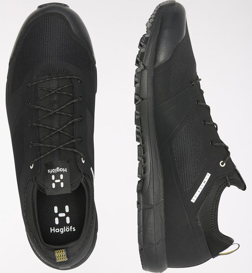 Haglöfs Mens L.I.M Low Hiking Shoes Black New Zealand 53047QPYK